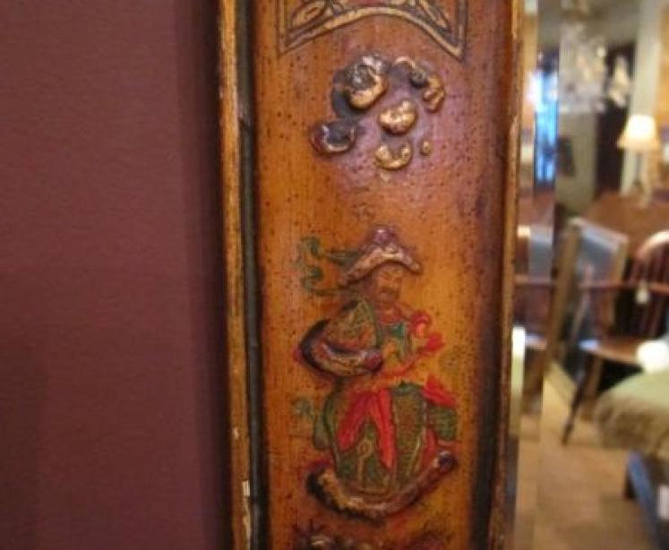 Very Unusual 19th Century Japanese Wall Mirror - Image 3