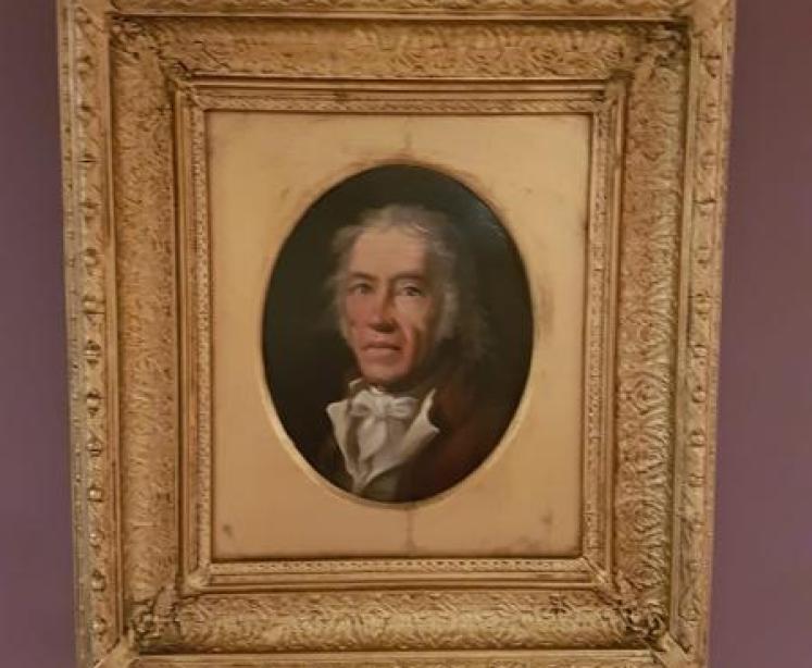 Early Victorian Framed Portrait of a Gentleman - Image 1