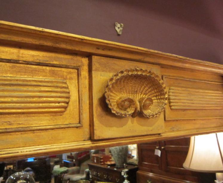 Impressive Regency Gilt Overmantle Wall Mirror - Image 2
