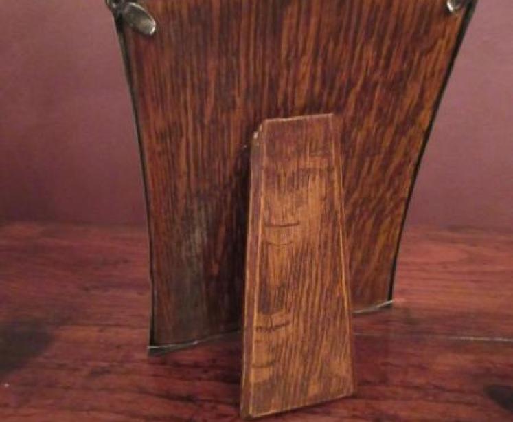 George V Period Antique Silver Photo Frame - Image 5