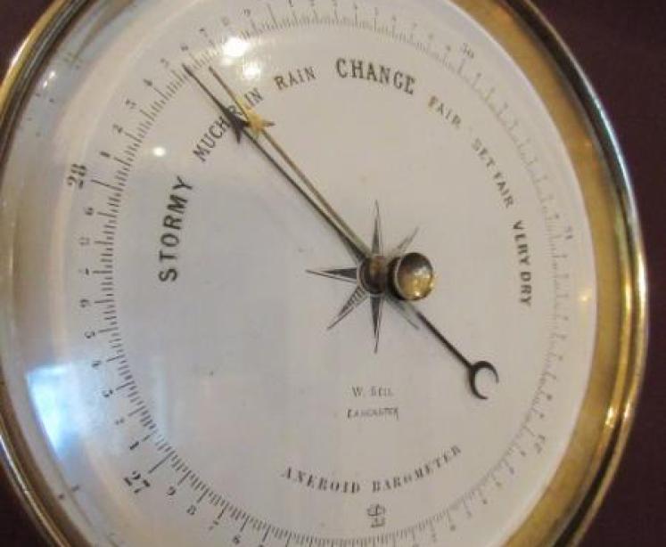 19th Century Lancaster Marine Barometer - Image 2