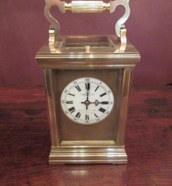 Superb 19th Century French Striking & Repeating Carriage Clock