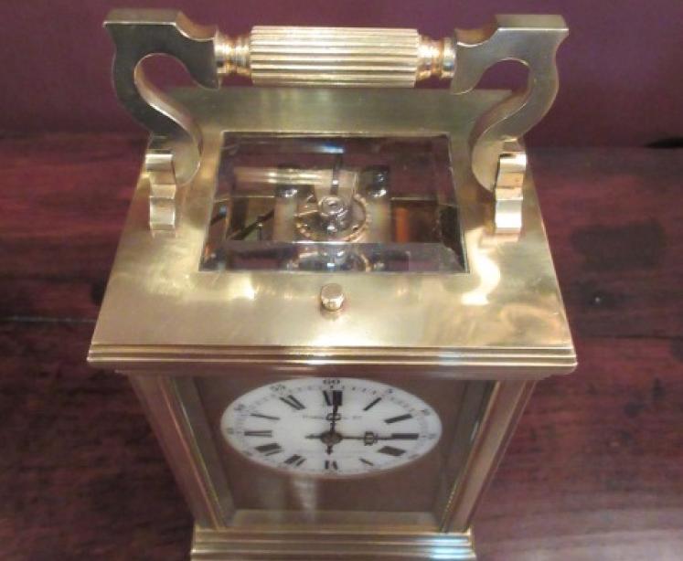 Superb 19th Century French Striking & Repeating Carriage Clock - Image 2