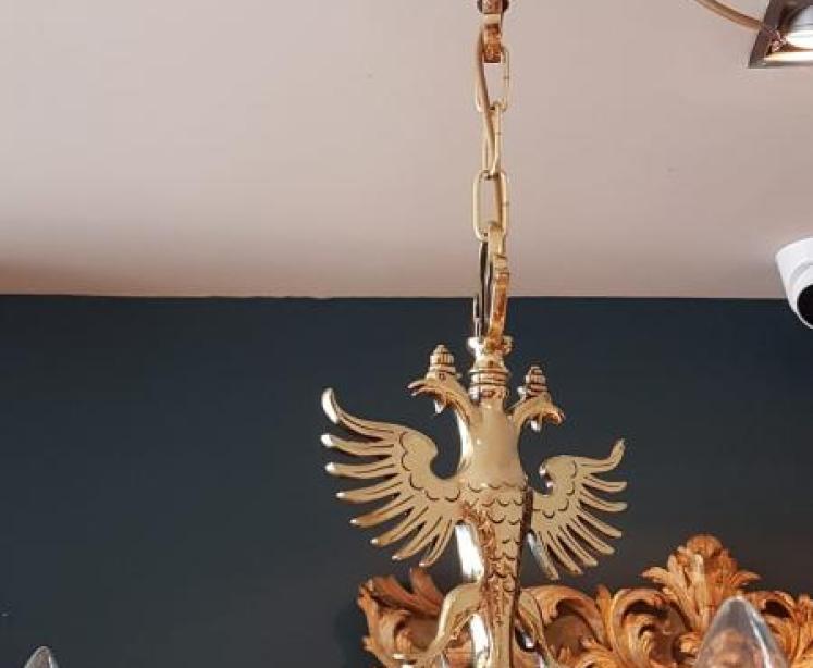 Impressive Late Victorian 12 Arm Two Tier Chandelier - Image 2