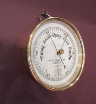Top Quality Antique London Marine Barometer