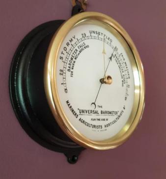 Superb Victorian Universal Horticulturalists Barometer
