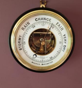 Antique Royal Navy Barometer by Sewill of Liverpool