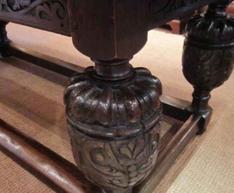 Fabulous George I Large Oak Refectory Table - Image 2