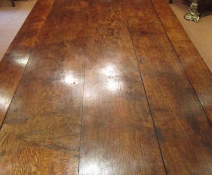 Fabulous George I Large Oak Refectory Table - Image 4