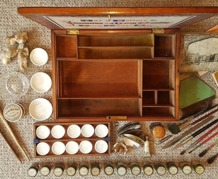 Victorian Artists Paint Box - Image 3