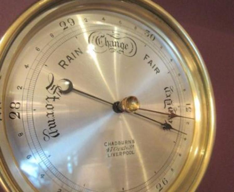Victorian Antique Liverpool Marine Barometer - Image 2