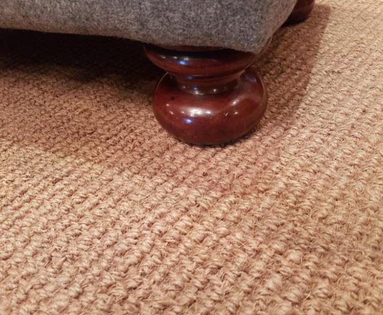 Victorian upholstered Low Foot Stool - Image 4