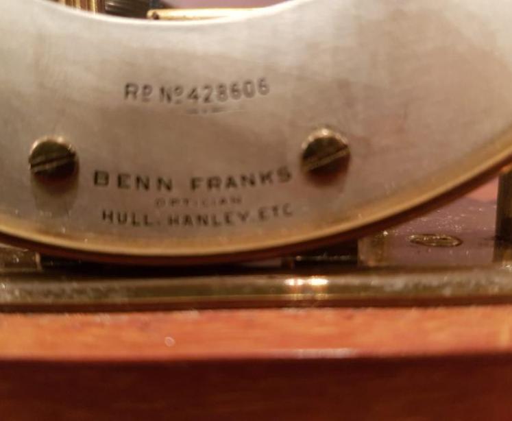 Quality Edwardian Mahogany Case Barograph - Image 3