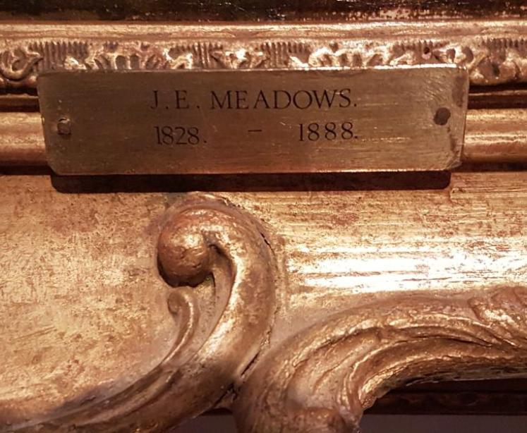 Superb Large Victorian Oil on Canvas by James Edwin Meadows  - Image 2