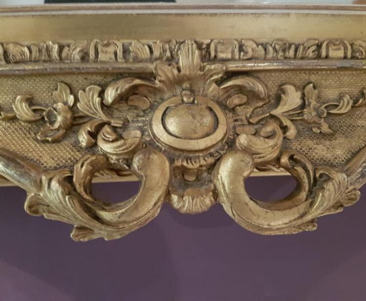 Outstanding Quality Antique Victorian Timber Gilt Mirror - Image 3