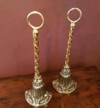 Pair Antique Country House Door Stops
