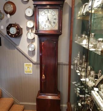  Rare Georgian Laburnum Cased Cottage Longcase Clock