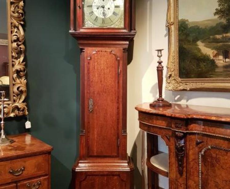 Fine Quality George III Oak 8 day Manchester Longcase Clock - Image 1