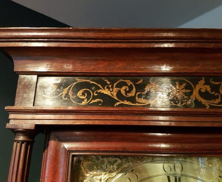 Fine Quality George III Oak 8 day Manchester Longcase Clock - Image 3