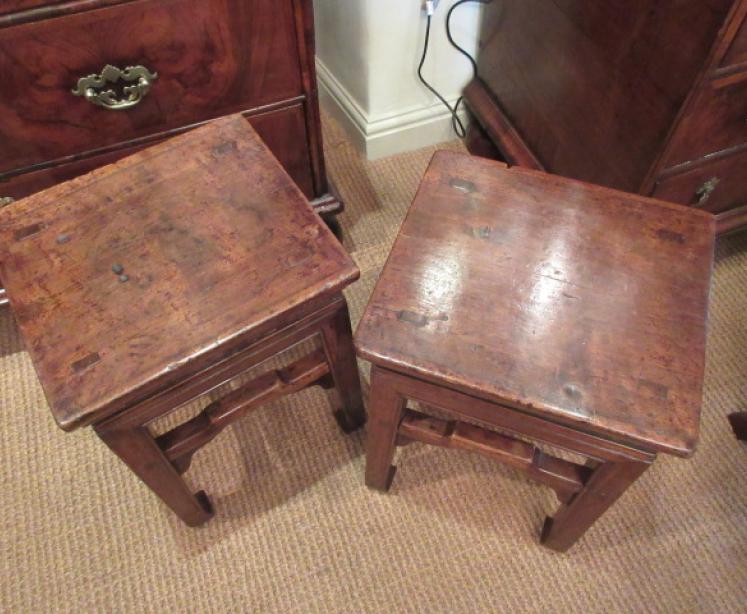 Pair of 19th Century Oriental Lamp Tables - Image 5