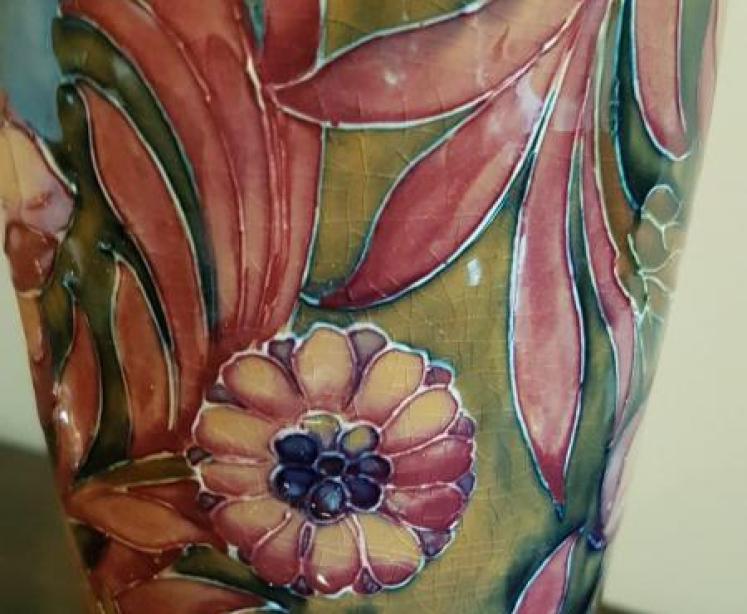 Superb Pair of Early Moorcroft Spanish Vases - Image 5