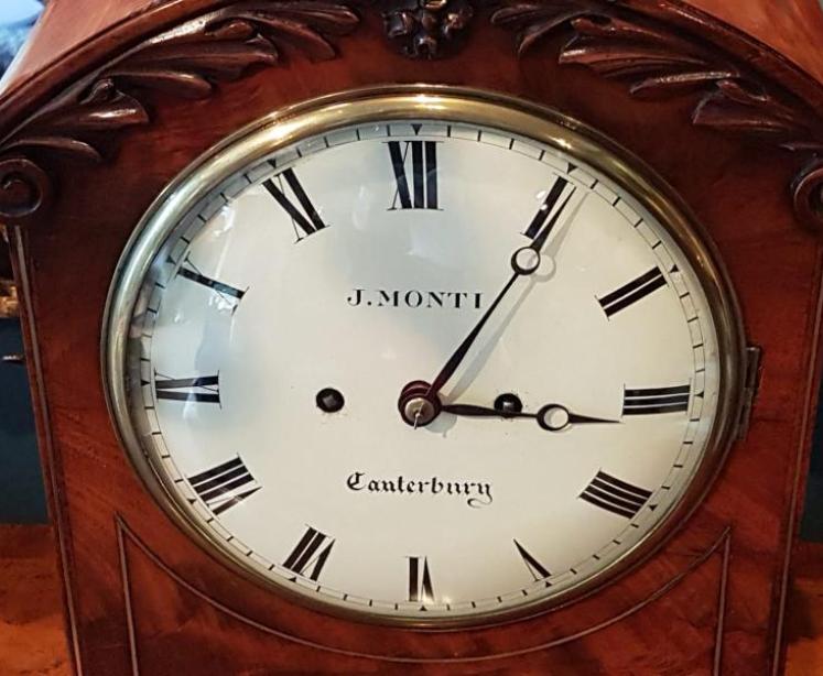 William IV Period Antique Double Fusee Bracket Clock - Image 2