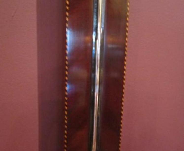 Superb Regency Inlaid Norwich Stick Barometer - Image 5