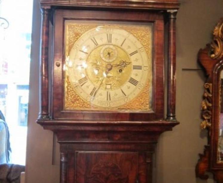 Superior George II Walnut Whitehaven Longcase Clock - Image 1