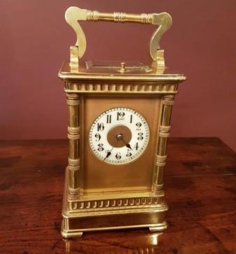 Quality Victorian Repeating Carriage Clock