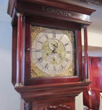 Fine Mid Georgian 8 Day Manchester Longcase Clock