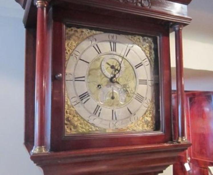 Fine Mid Georgian 8 Day Manchester Longcase Clock - Image 1