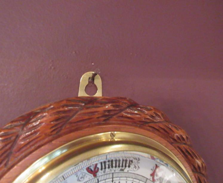 Mid Victorian Antique Ship's Barometer - Image 5