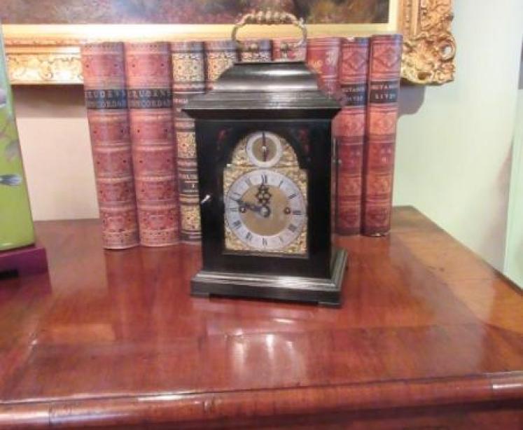 Small 19th Century London Double Fusee Bracket Clock - Image 5