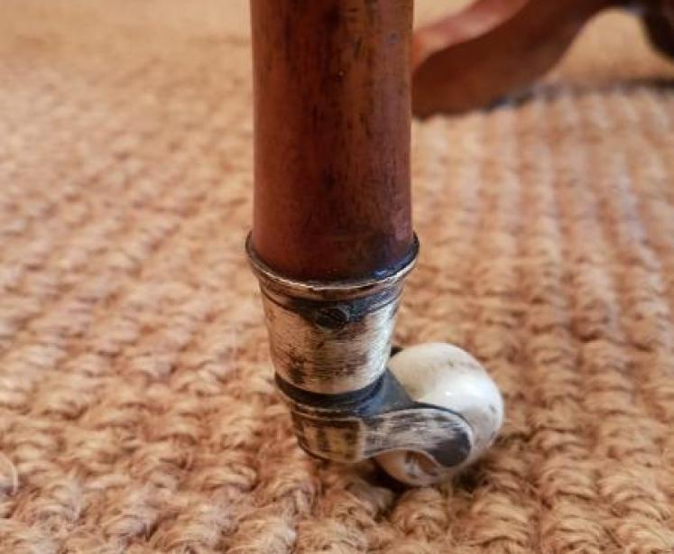 Victorian Figured Walnut 'Baby' Sunderland Table - Image 5