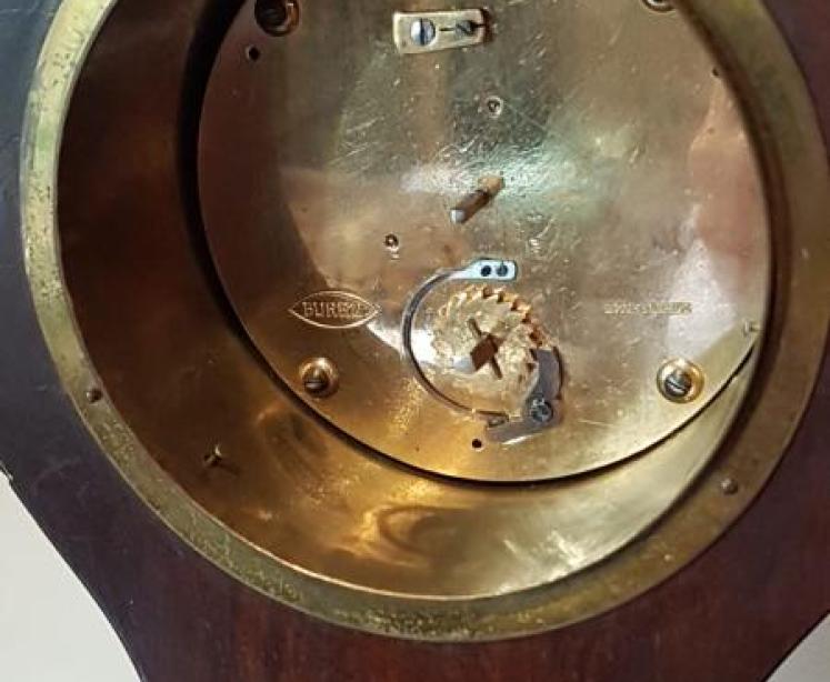 Superb Tortoise Shell Cased Swiss Mantel Clock - Image 3