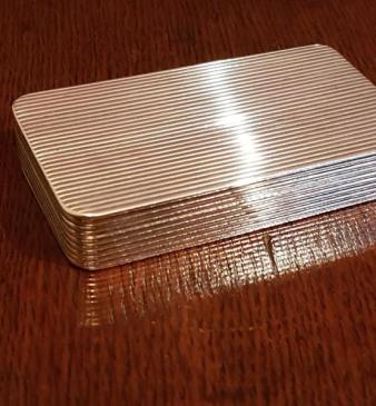 Antique Silver Table Snuff Box