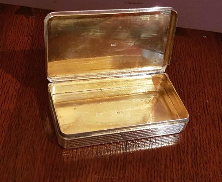 Antique Silver Table Snuff Box - Image 2
