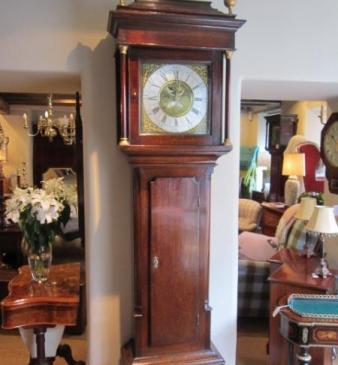 Superb George II Lister of Halifax Longcase Clock