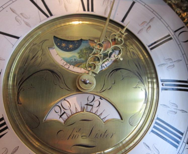 Superb George II Lister of Halifax Longcase Clock - Image 5