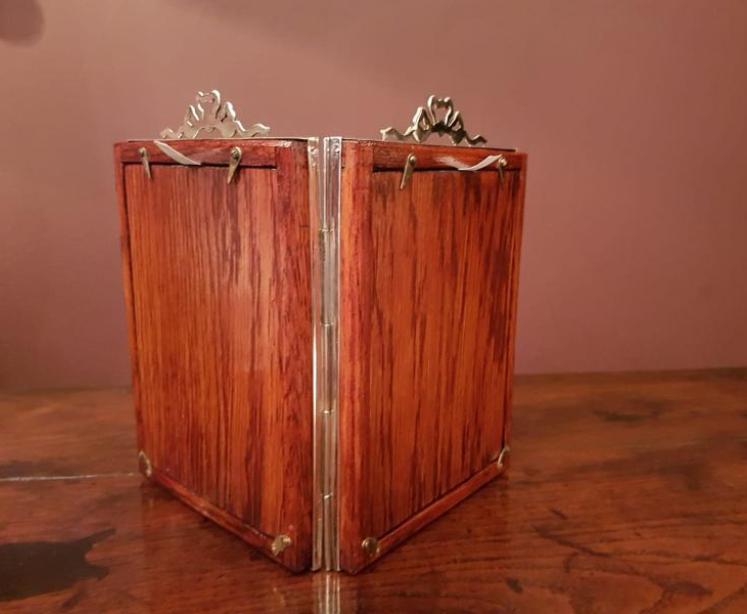 Quality Antique Edwardian Silver Double Photo Frame - Image 3