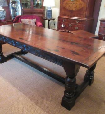Superb George I Period Oak Refectory Table