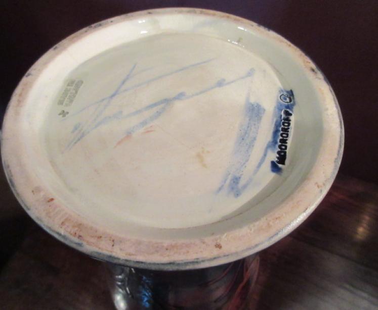 Rare Moorcroft Flambe Glazed Fishes Vase - Image 5