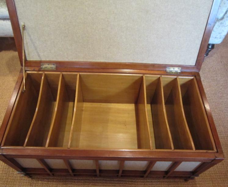 Outstanding Art Nouveau Shoolbred of London Ottoman - Image 4