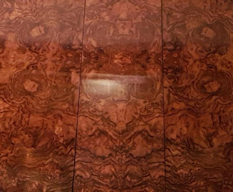 Fine Mid Victorian Burr Walnut Baby Sunderland Table - Image 5