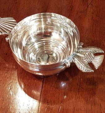 Outstanding Quality Silver Quaich
