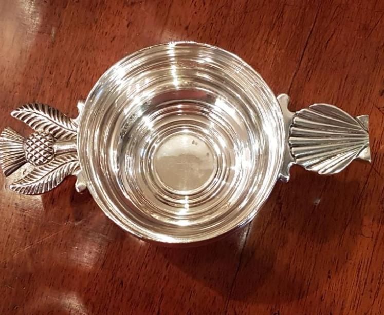 Outstanding Quality Silver Quaich - Image 5