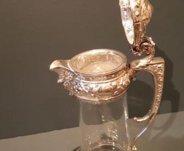 Victorian Silver Mounted London Claret Jug - Image 2