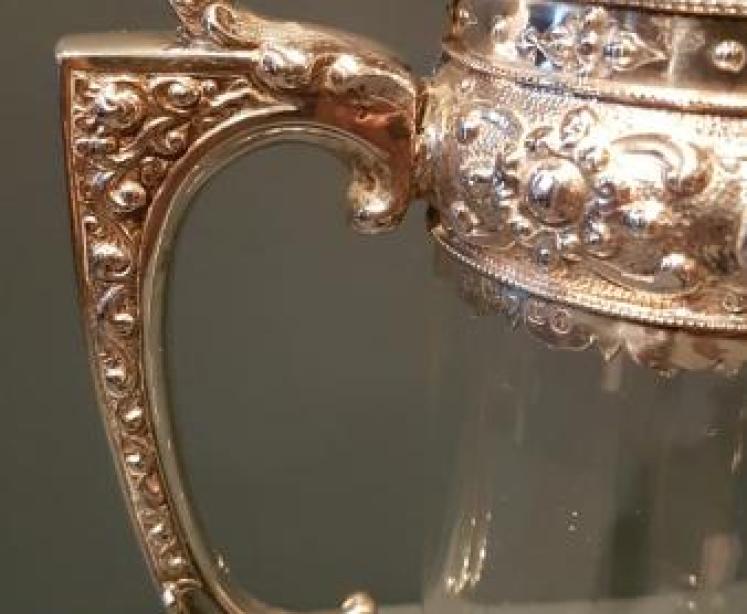 Victorian Silver Mounted London Claret Jug - Image 6