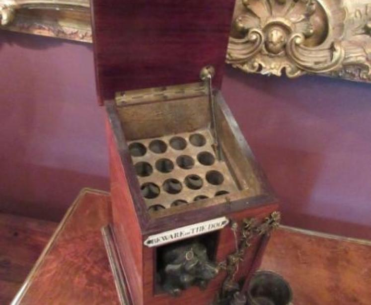 Very Unusual Mid Victorian Rosewood Novelty Humidor - Image 3