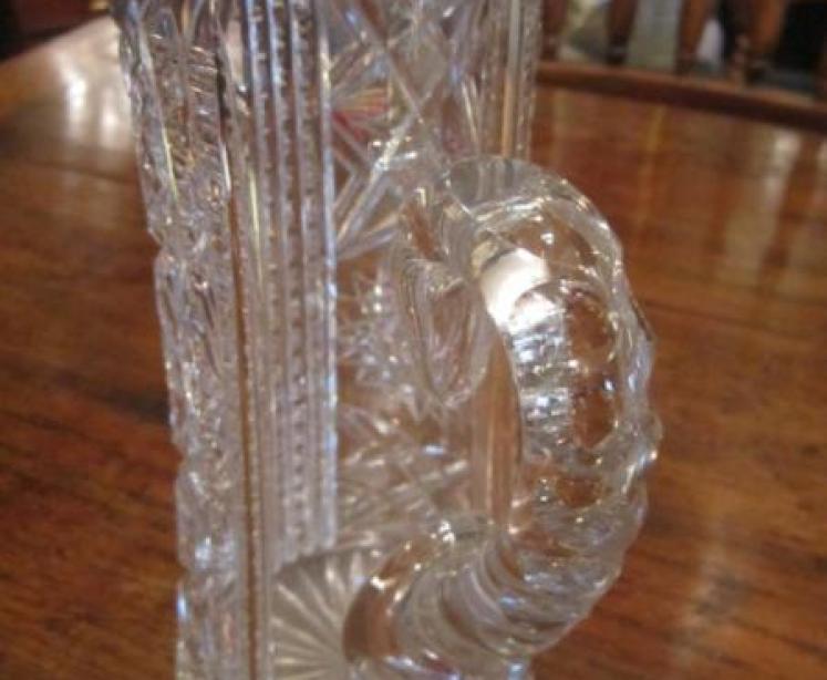 Superb George V Silver & Cut Glass Lemonade Jug - Image 4